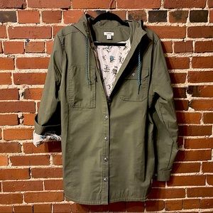 Green L.L. Bean jacket